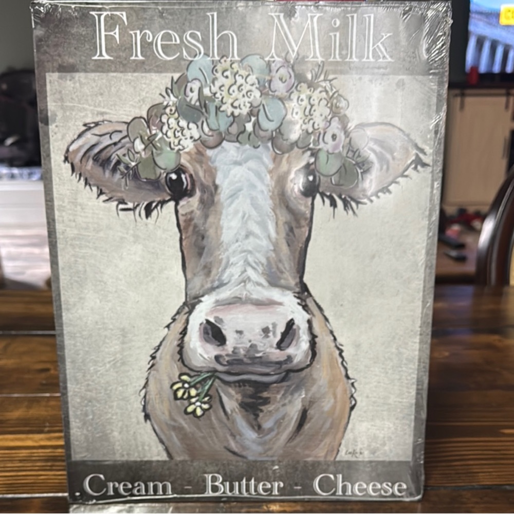 Farmhouse Cow Wall Art